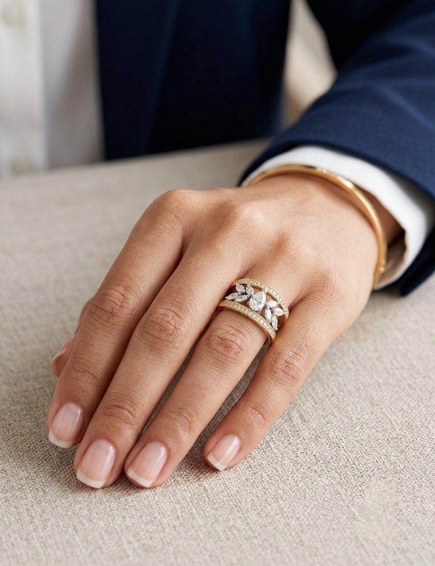 Moissanite Ring - Image 3