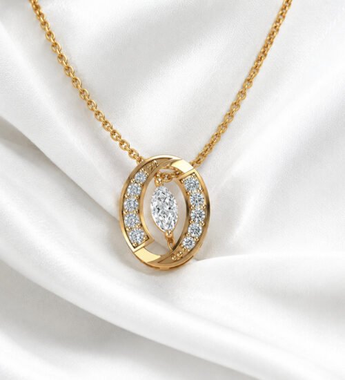 Moissanite Pendant