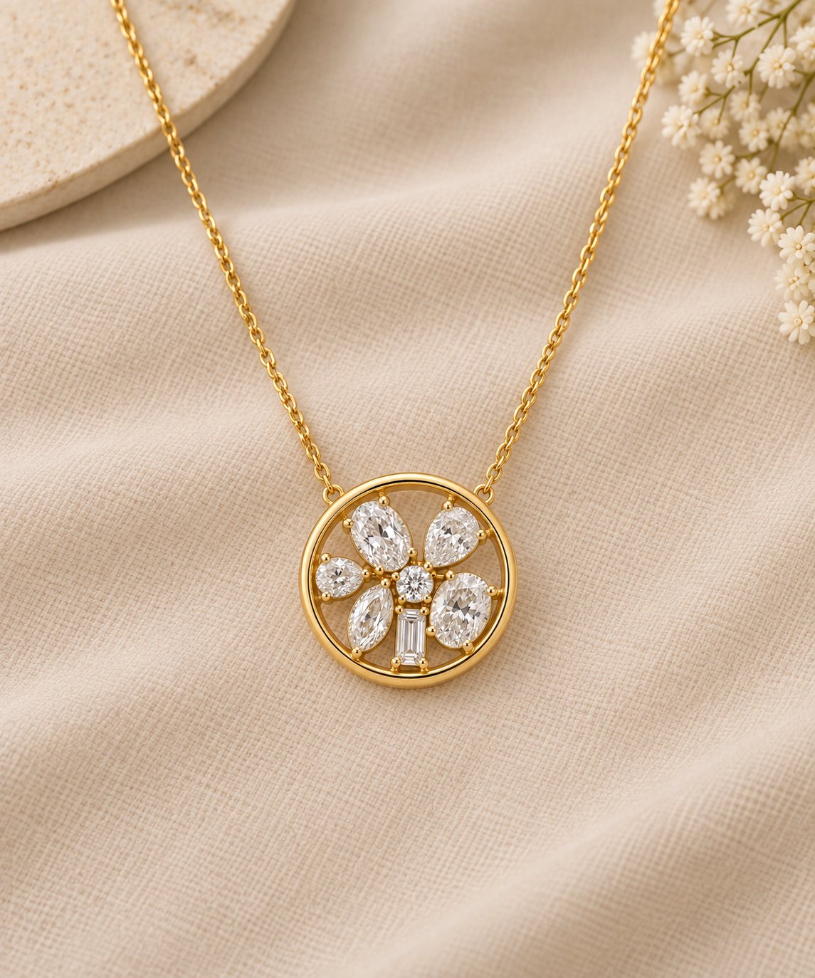 Moissanite Pendant - Image 4