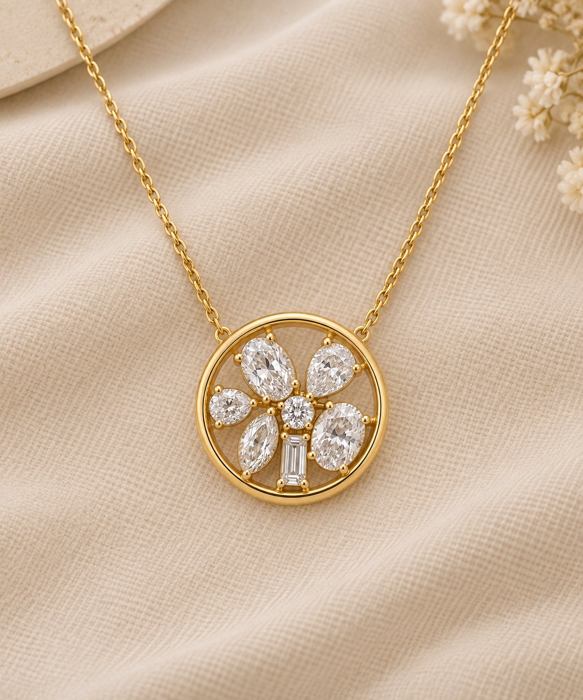 Moissanite Pendant - Image 2