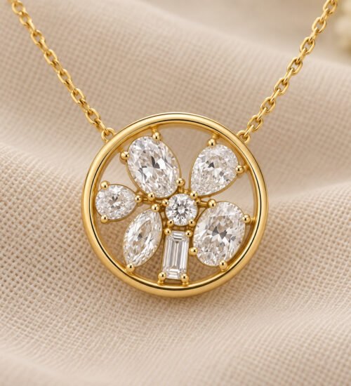 Moissanite Pendant