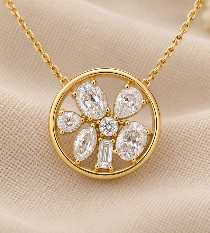 Moissanite Pendant