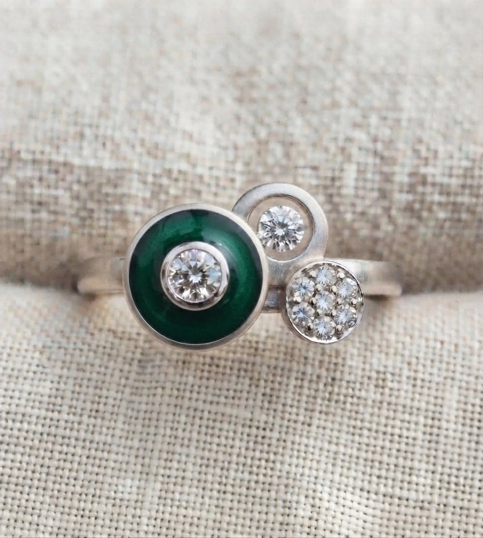 Moissanite Ring