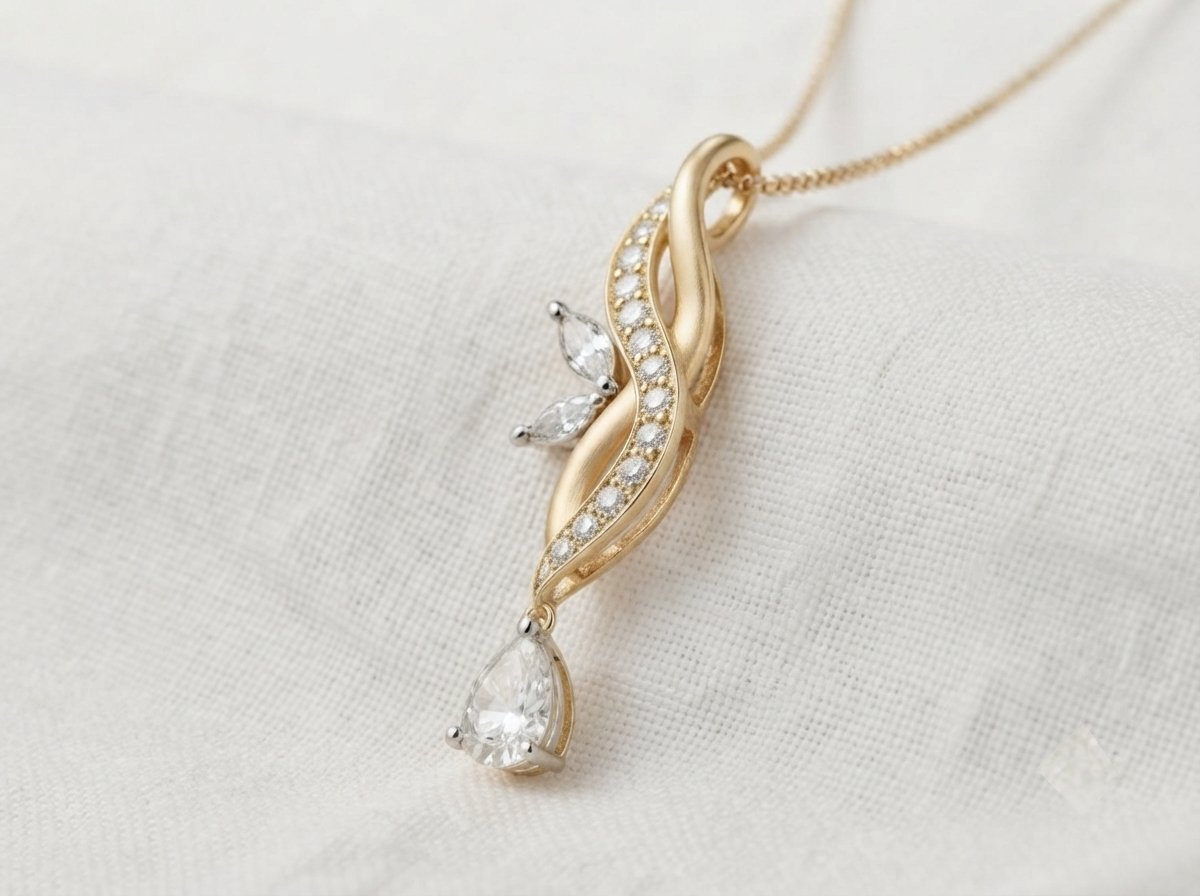 Moissanite Pendant - Image 2