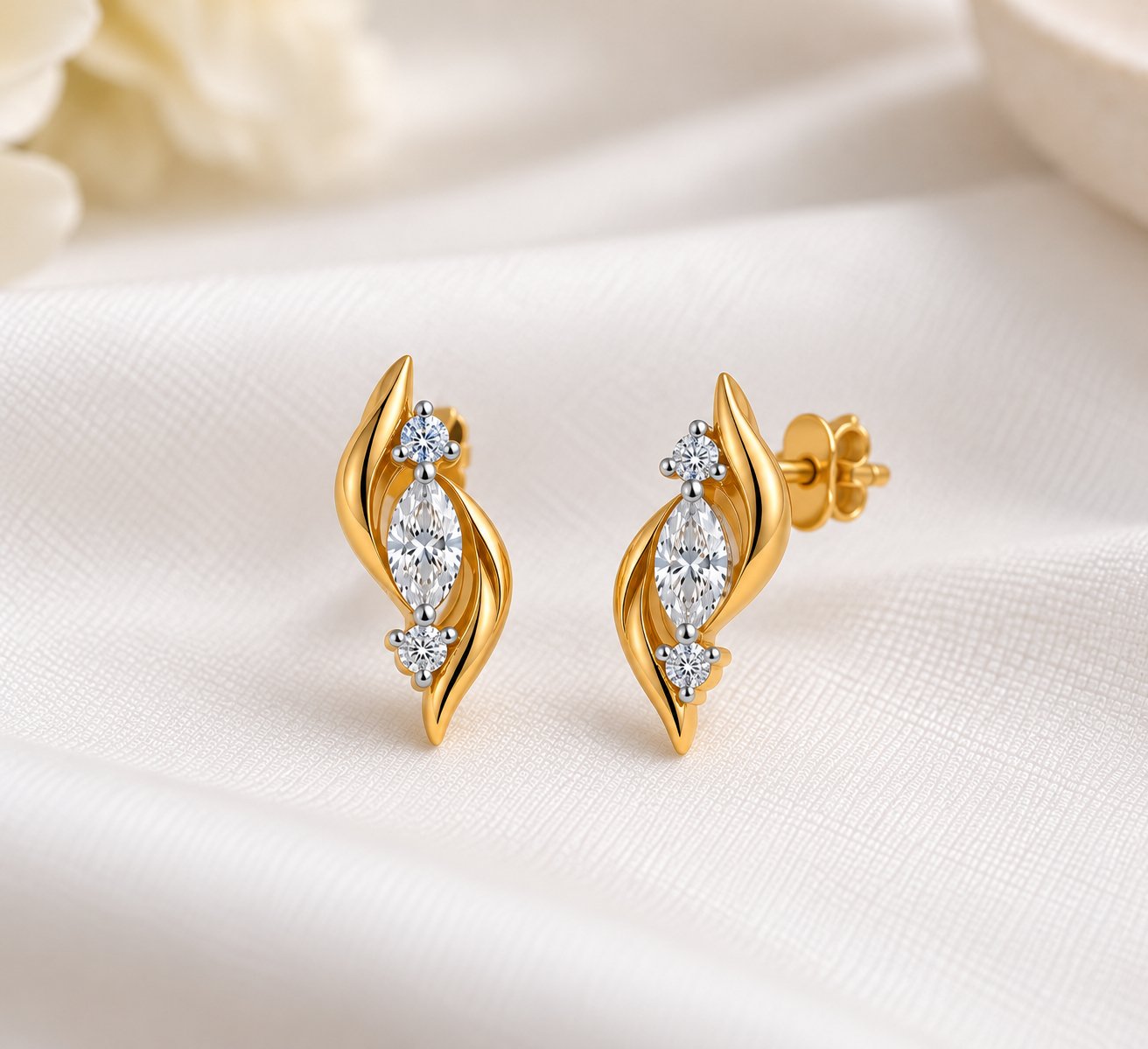 Moissanite Pendant Set - Image 4