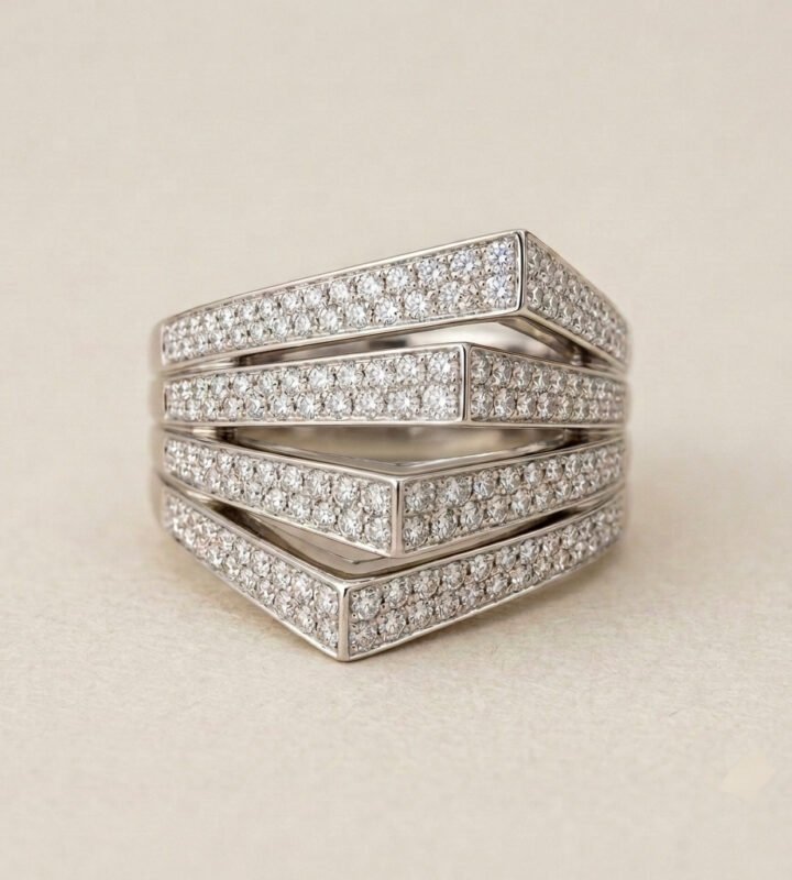 Moissanite Ring