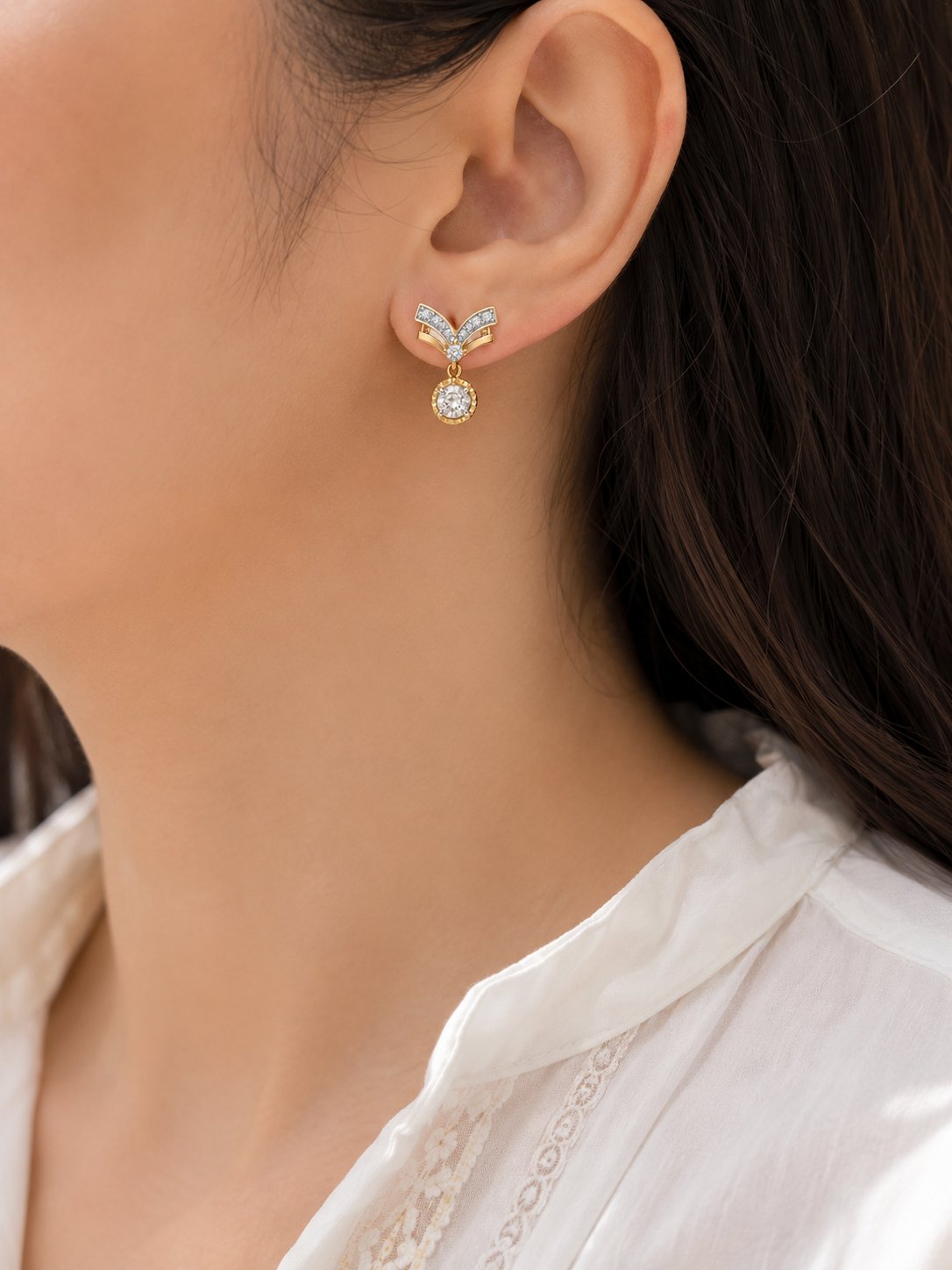 Moissanite Earrings - Image 3