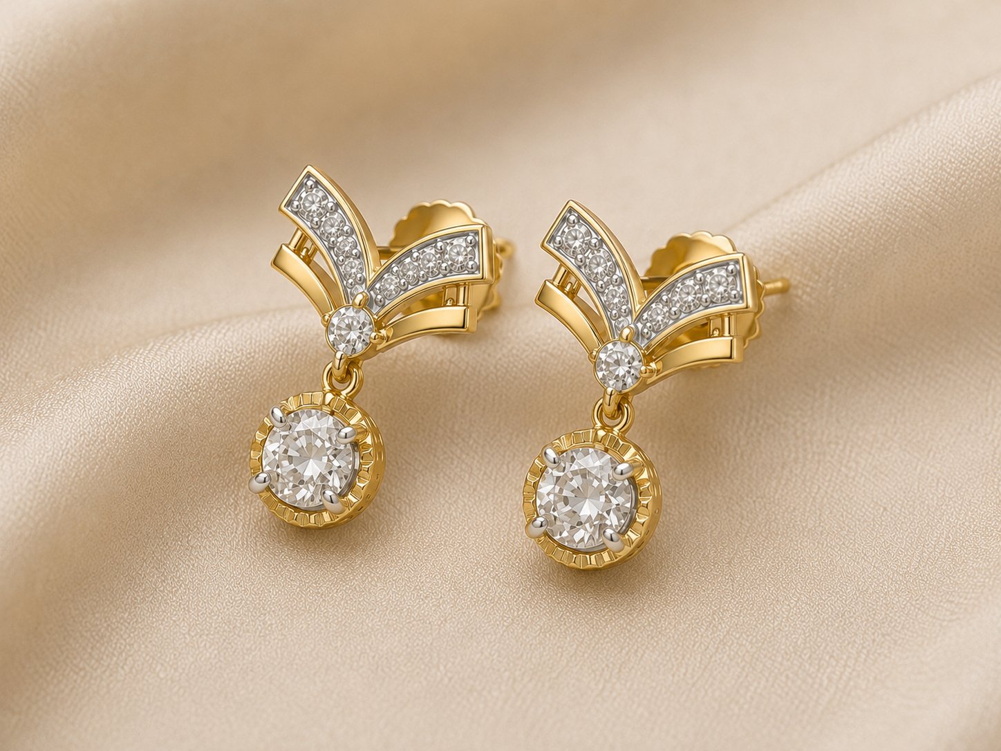 Moissanite Earrings - Image 2