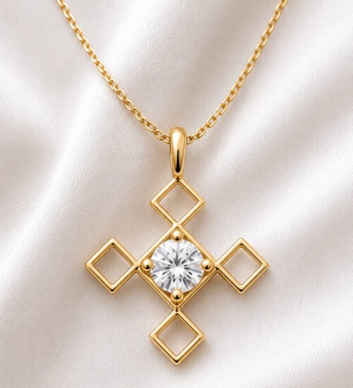 Moissanite Pendant