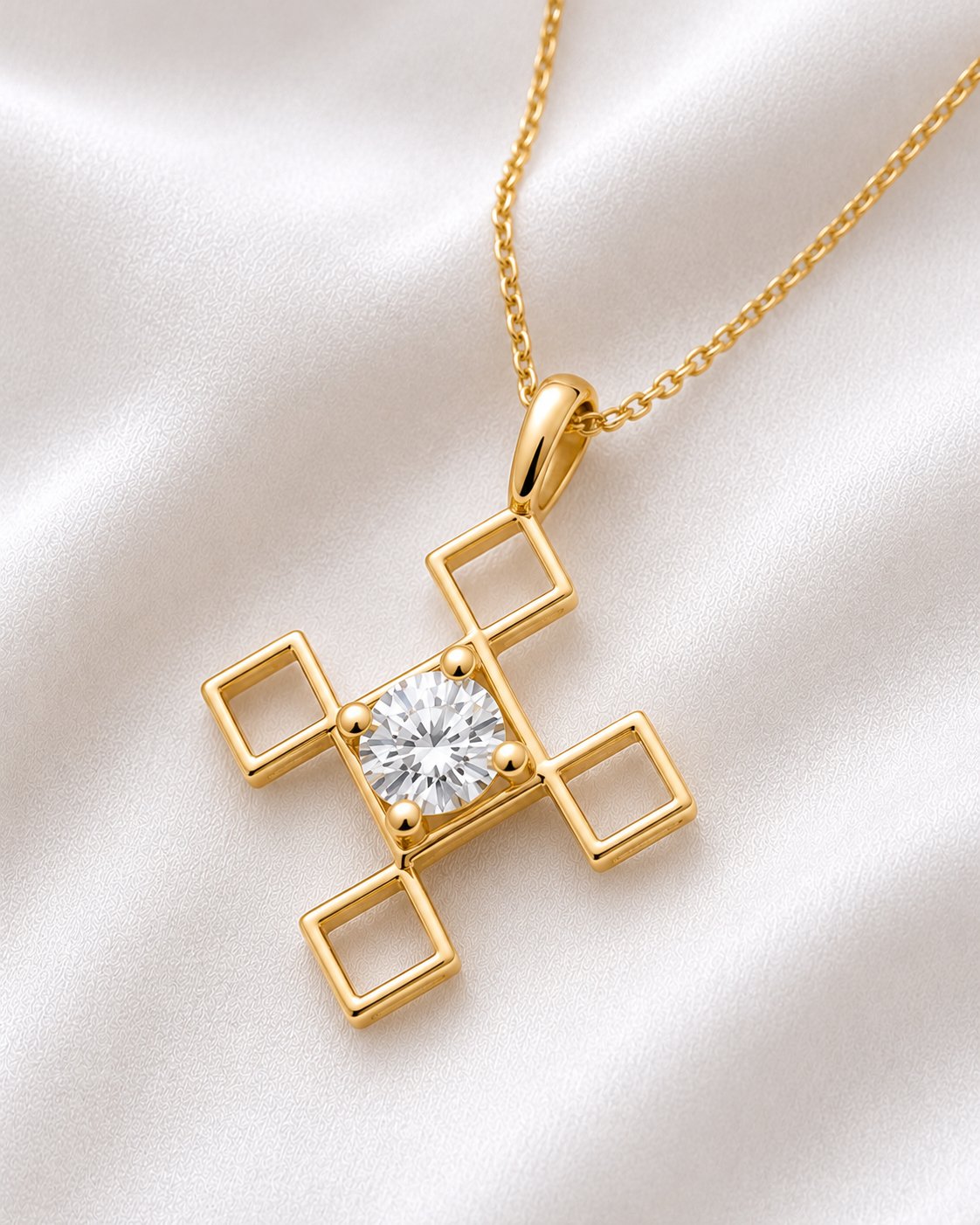 Moissanite Pendant - Image 3