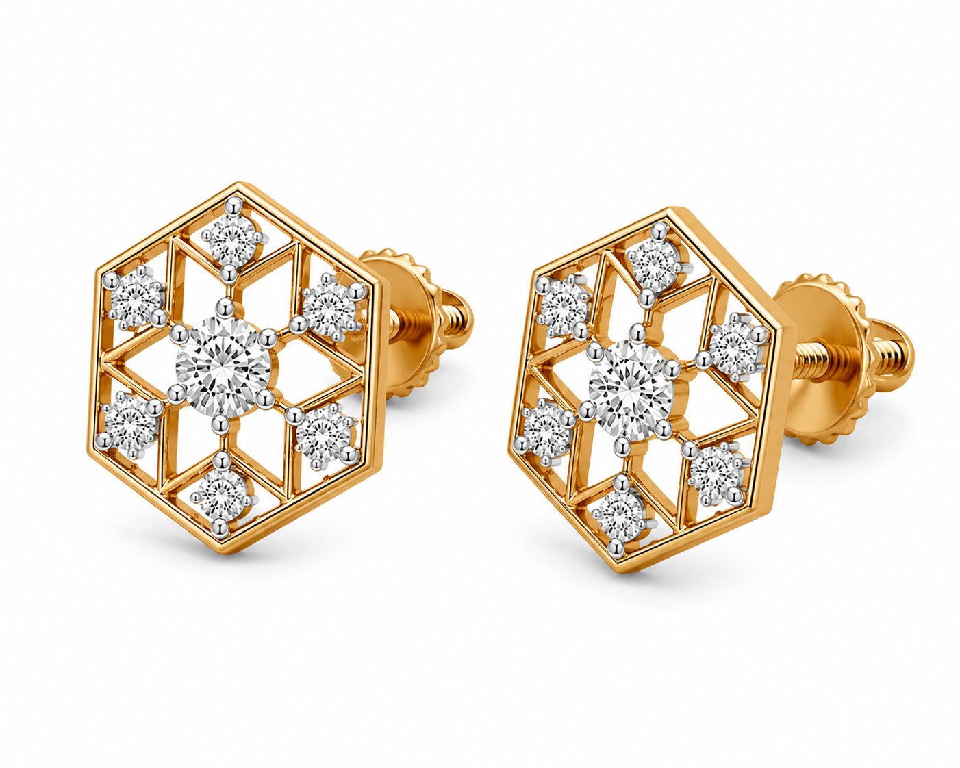 Moissanite Earrings - Image 2