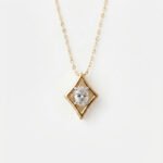 Moissanite Pendant Set