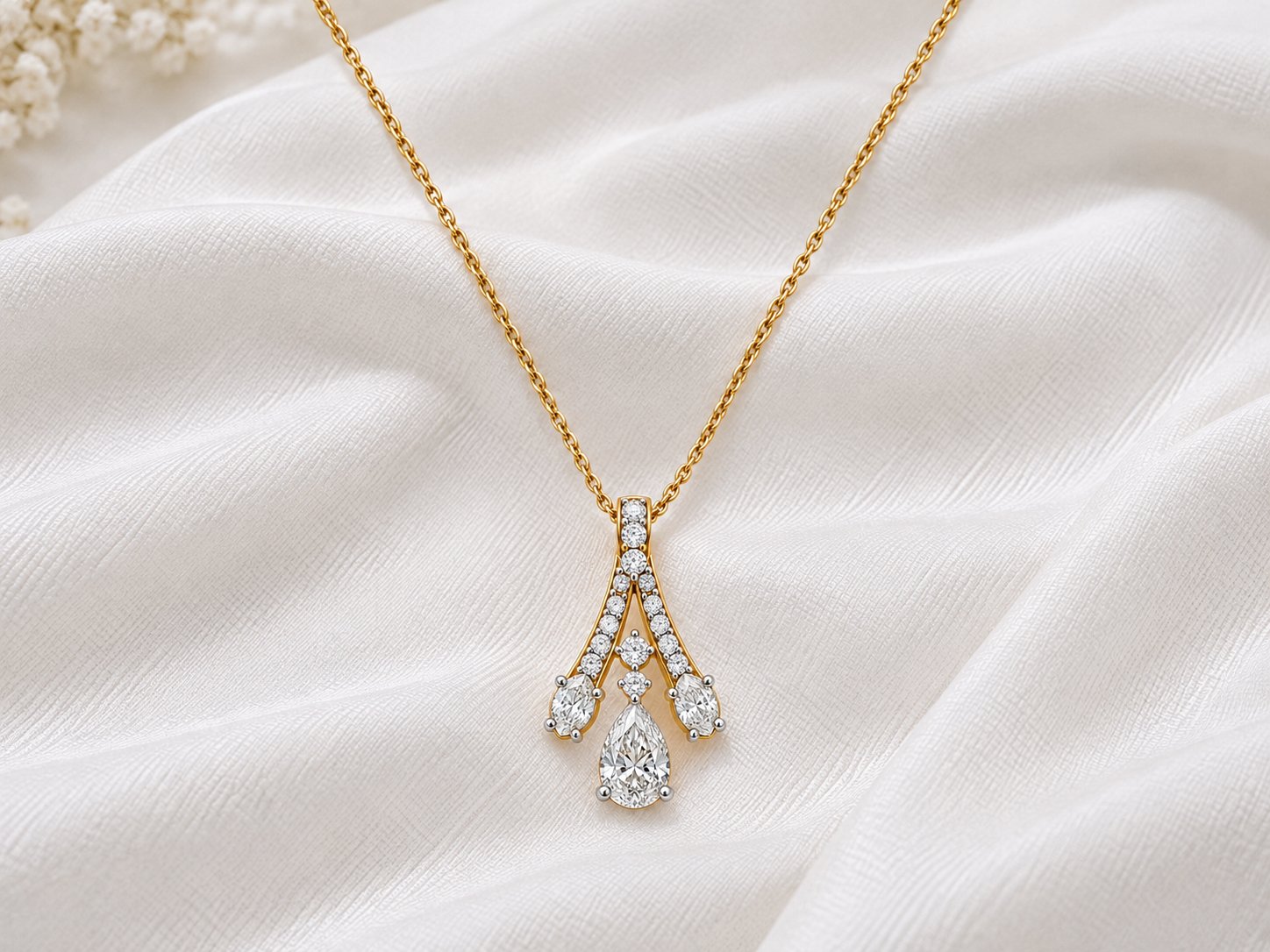 Moissanite Pendant - Image 4